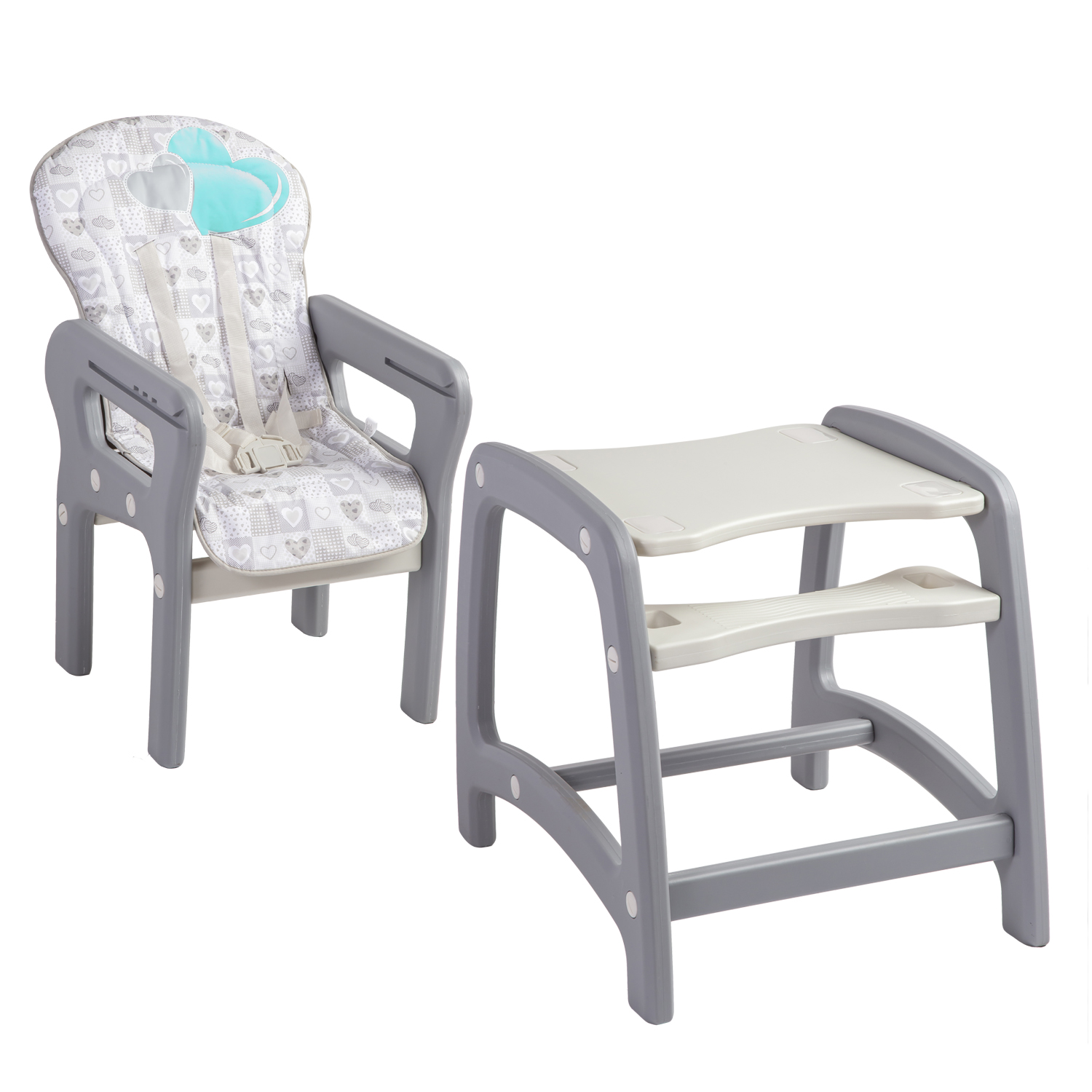 SILLA DE COMER KINDER SX AZUL BEBESIT - 2