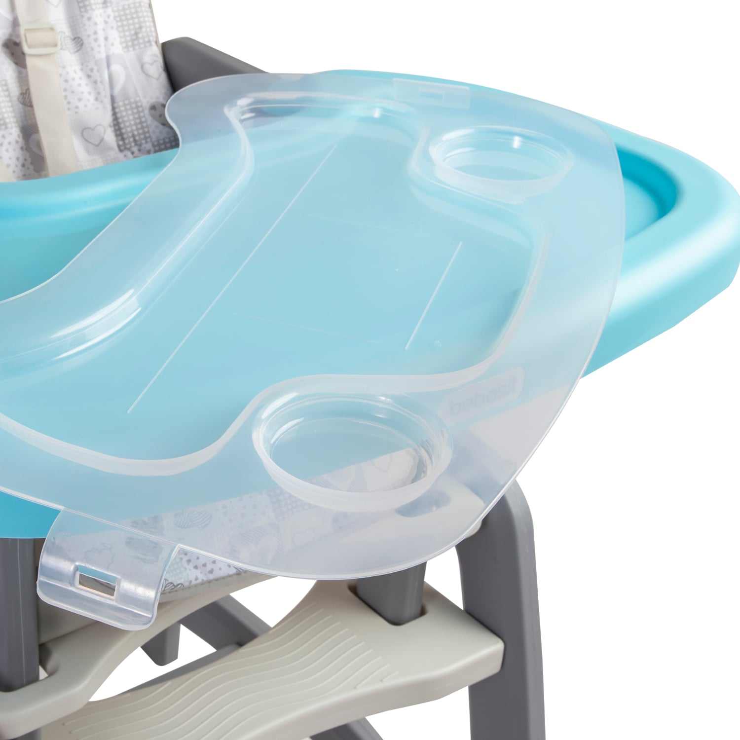 SILLA DE COMER KINDER SX AZUL BEBESIT - 5