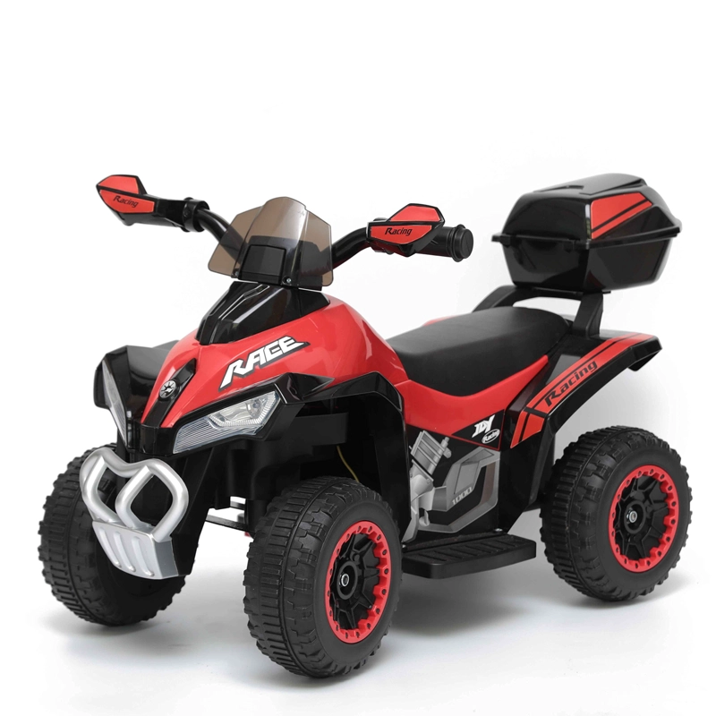 CUADRIMOTO A BATERÍA QUAD LX EN COLOR ROJO BEBESIT - 1