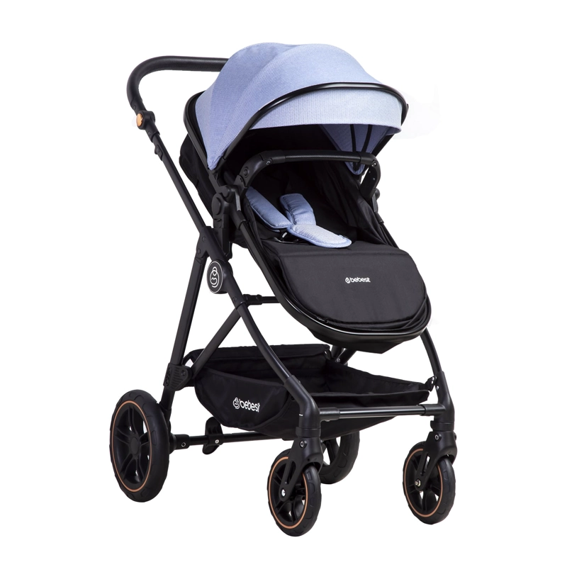 COCHE CUNA PASEO STREET AZUL BEBESIT - 1