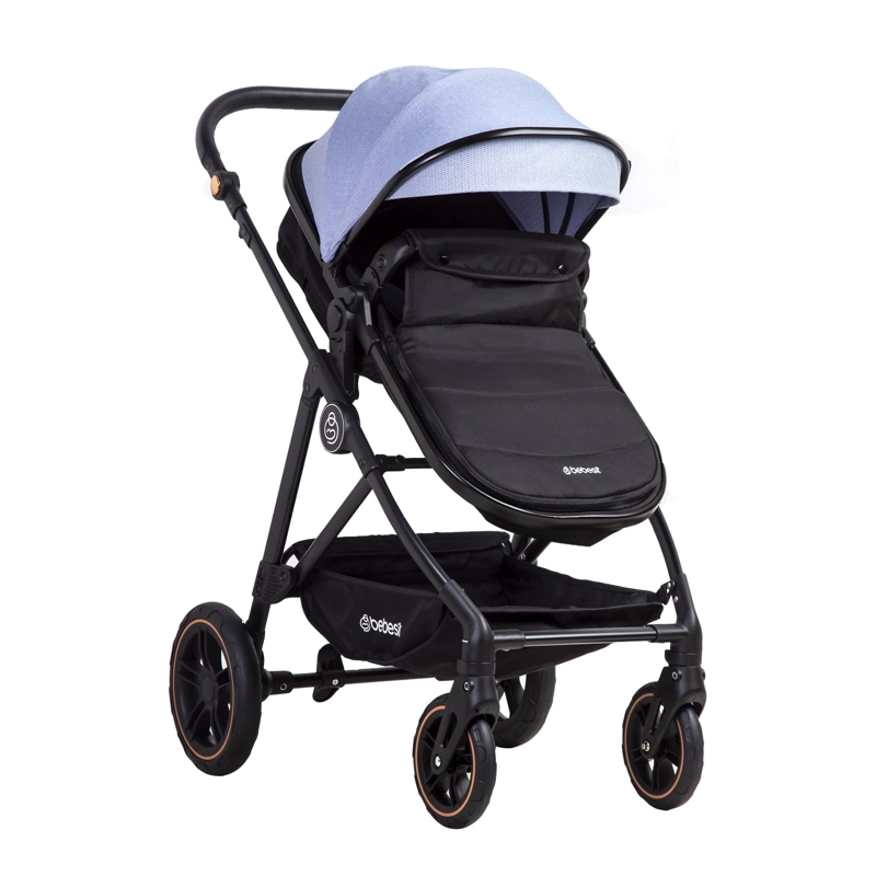 COCHE CUNA PASEO STREET AZUL BEBESIT - 2