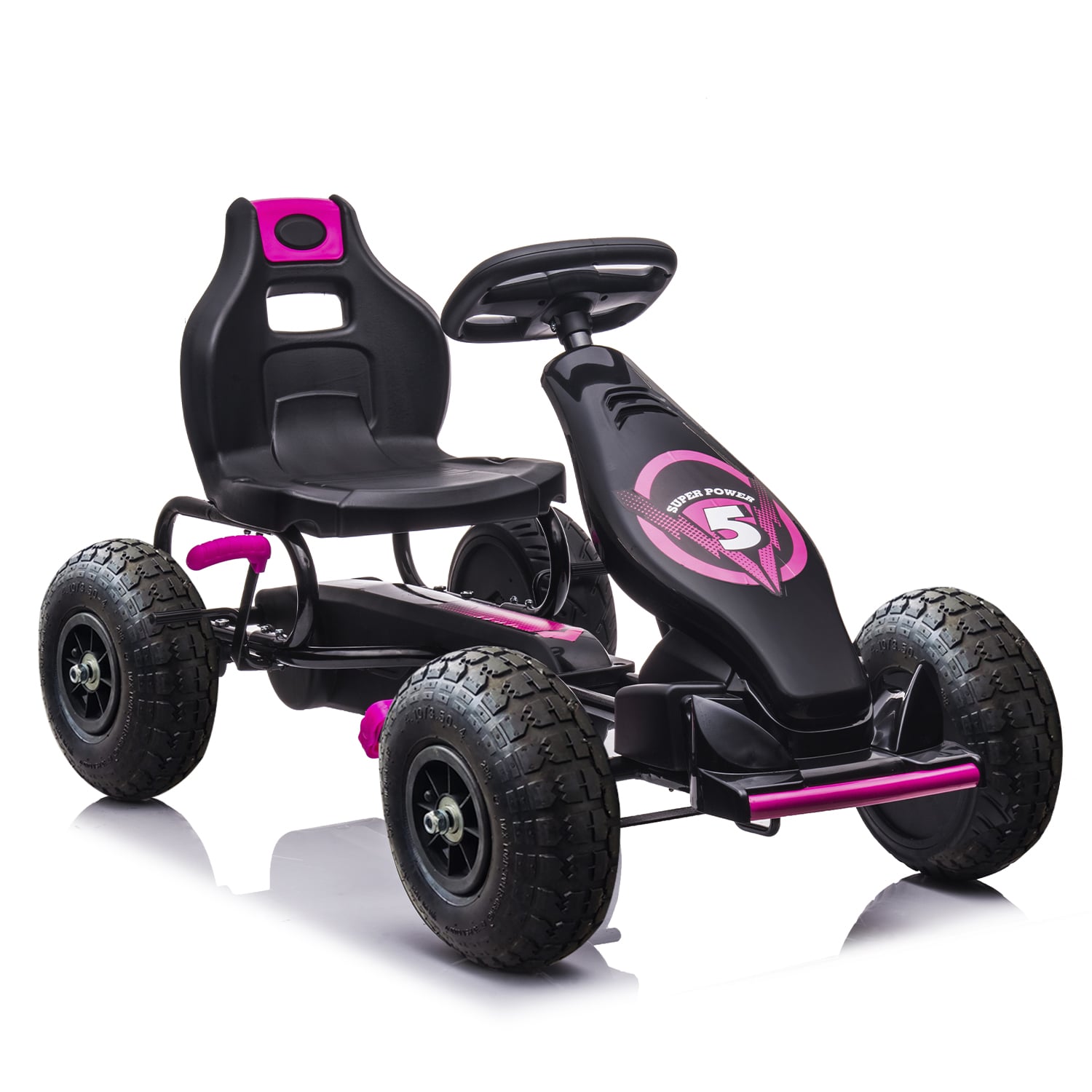 GO KART RALLY GK18 ROSADO BEBESIT - 1