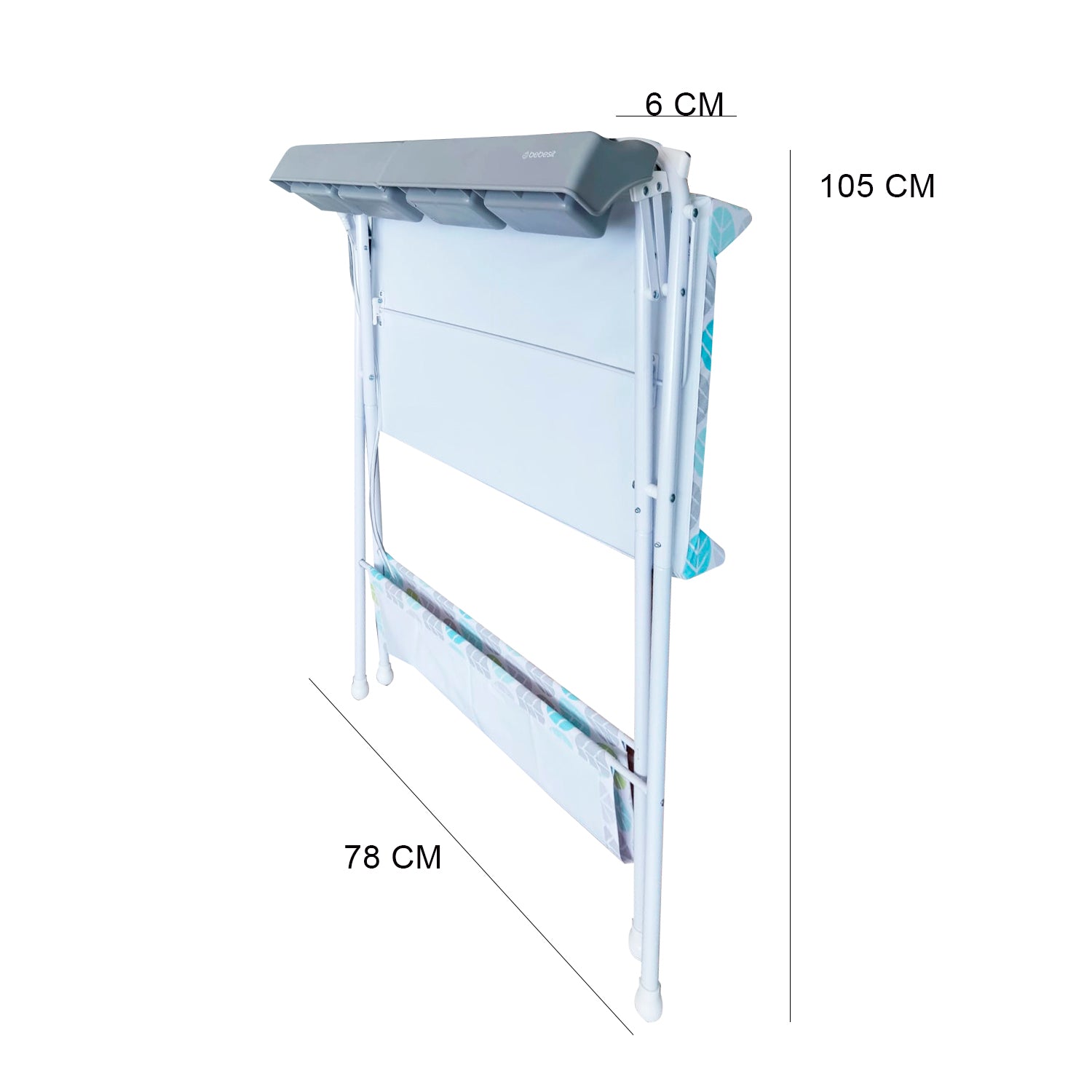BAÑERA MUDADOR PLEGABLE 2 EN 1 BALTIC BEBESIT - 6