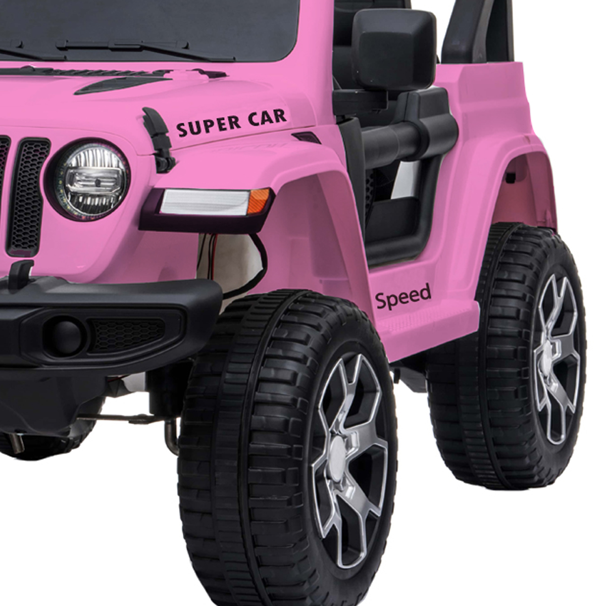 CAMIONETA ELECTRICA RENEGADE ROSA BEBESIT - 2