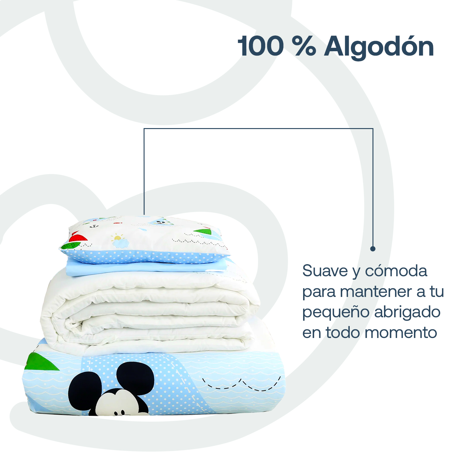 SET DE CUNA DISNEY MICKEY 100MKC - 4