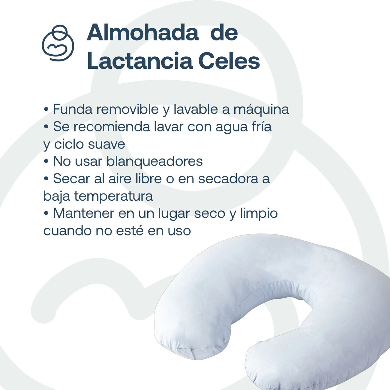 ALMOHADA LACTANCIA AZUL BEBESIT - 6