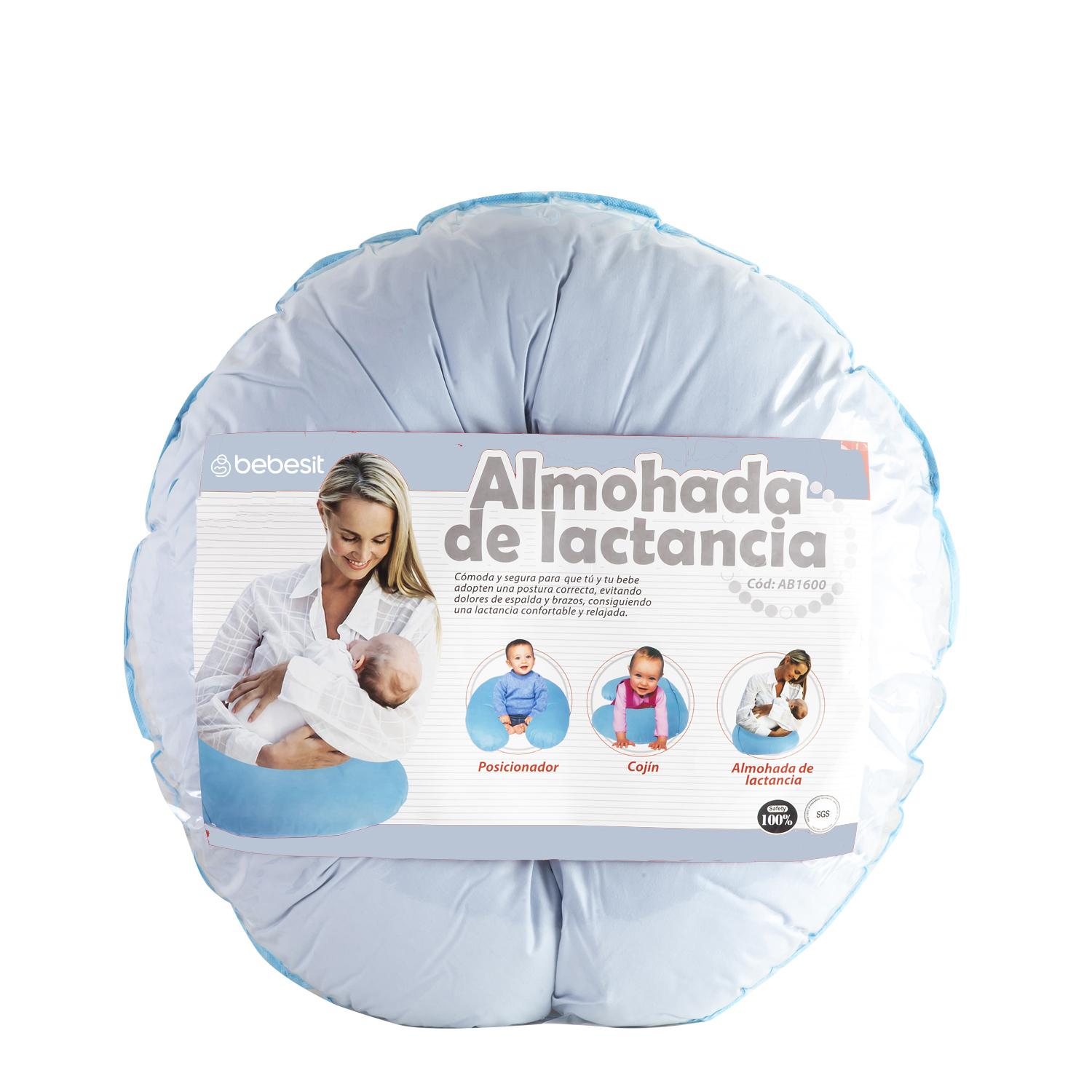 ALMOHADA LACTANCIA AZUL BEBESIT - 7