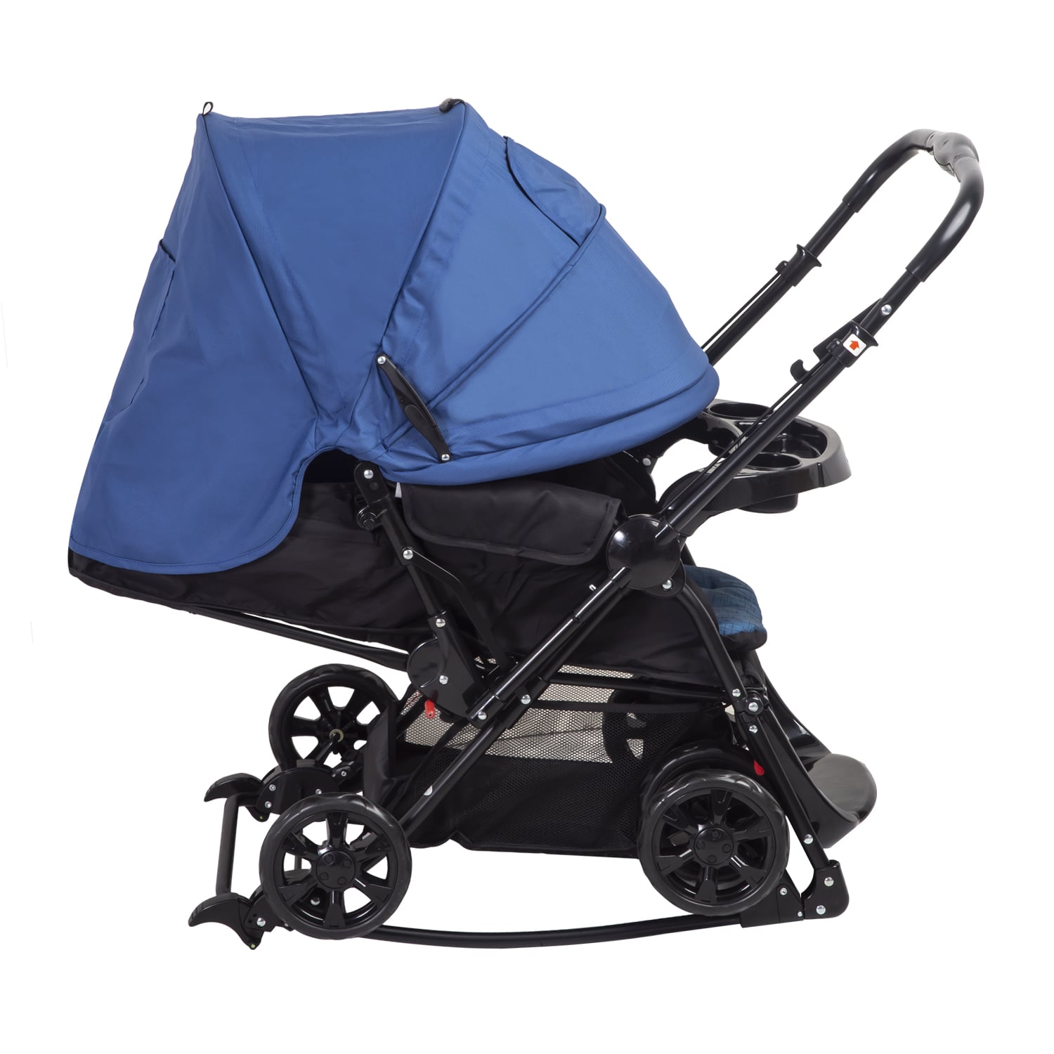 COCHE CUNA BALANCIN SX AZUL - 3