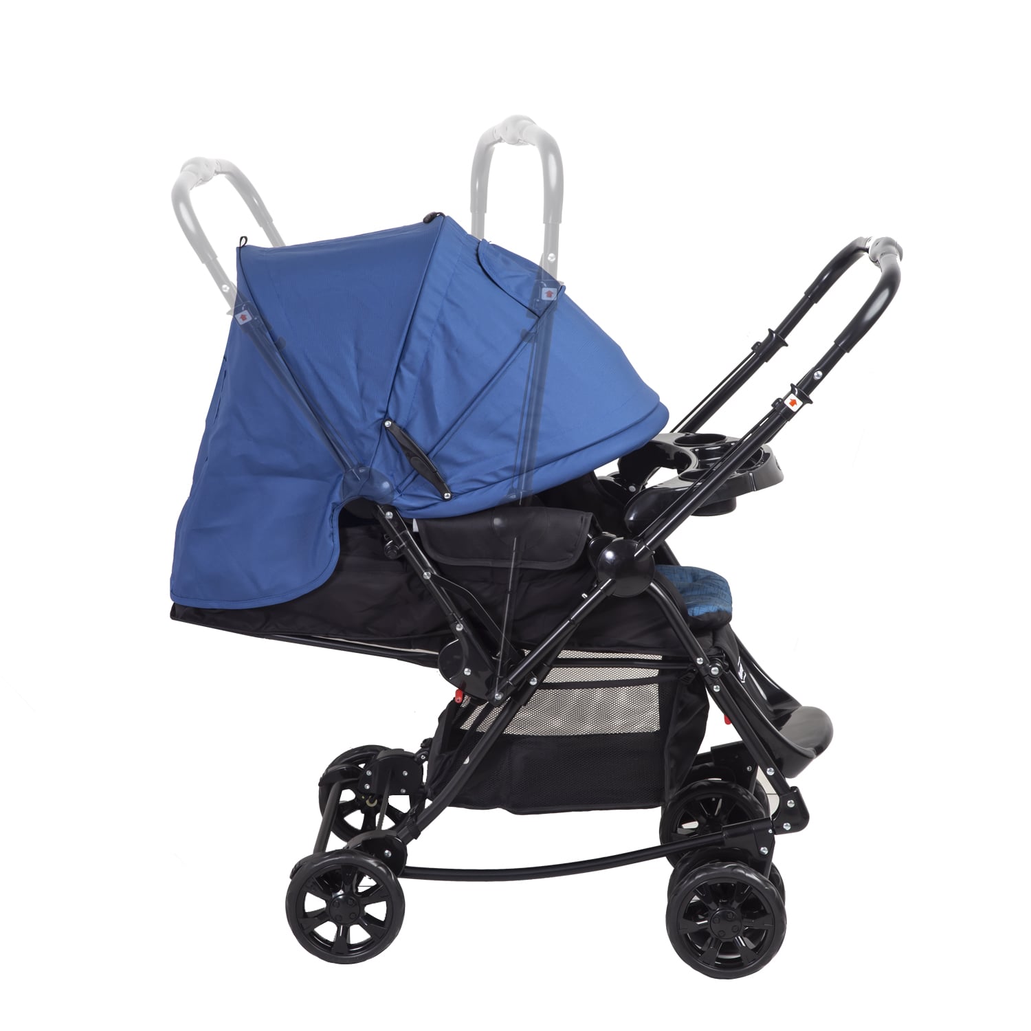 COCHE CUNA BALANCIN SX AZUL - 5