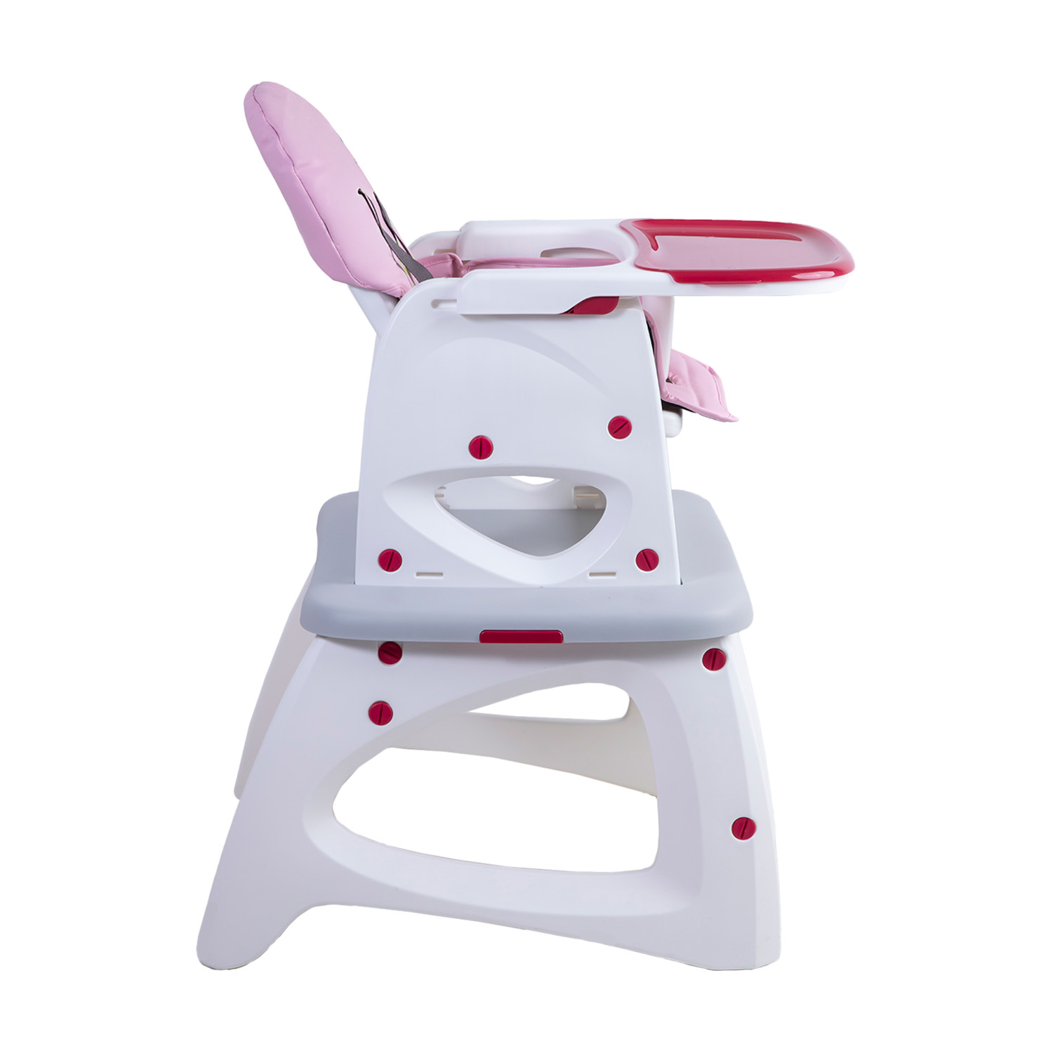 SILLA DE COMER ESCRITORIO BALANCIN EAT&SWING ROSADA BEBESIT - 4