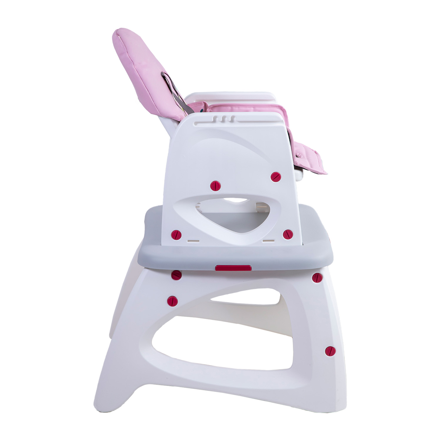 SILLA DE COMER ESCRITORIO BALANCIN EAT&SWING ROSADA BEBESIT - 5