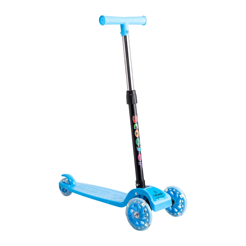 SCOOTER MONOPATÍN 2 EN 1 CON ASIENTO NIÑO PLEGABLE XT04 AZUL - 2