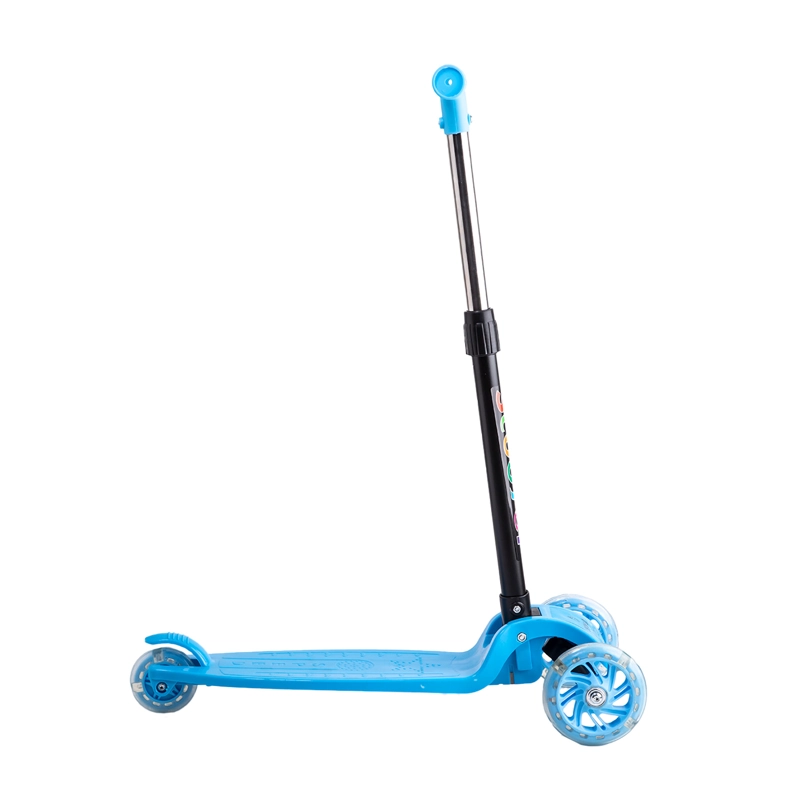 SCOOTER MONOPATÍN 2 EN 1 CON ASIENTO NIÑO PLEGABLE XT04 AZUL - 3