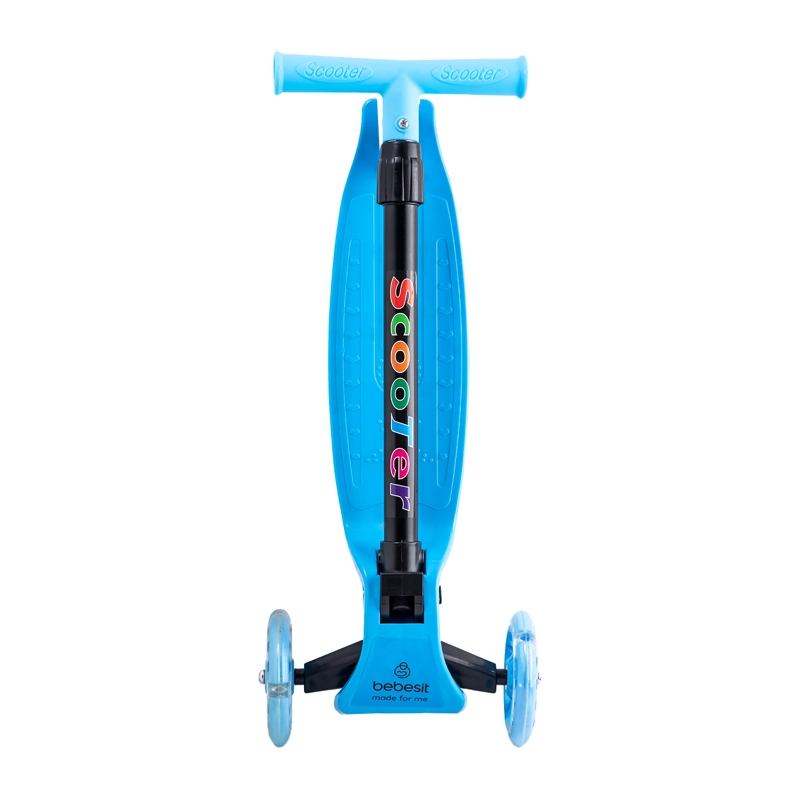 SCOOTER MONOPATÍN 2 EN 1 CON ASIENTO NIÑO PLEGABLE XT04 AZUL - 7