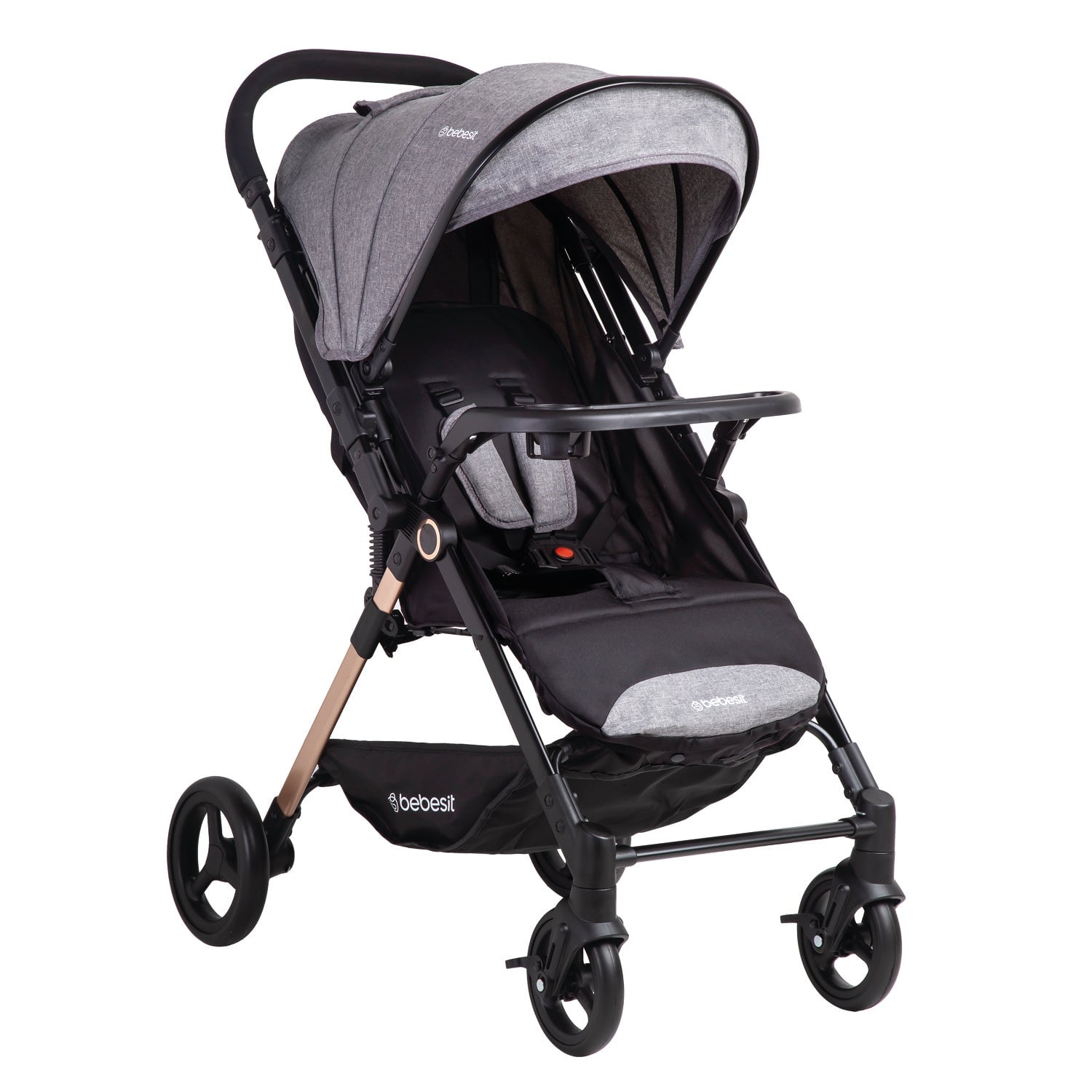 COCHE DE PASEO CITY GRIS - 1