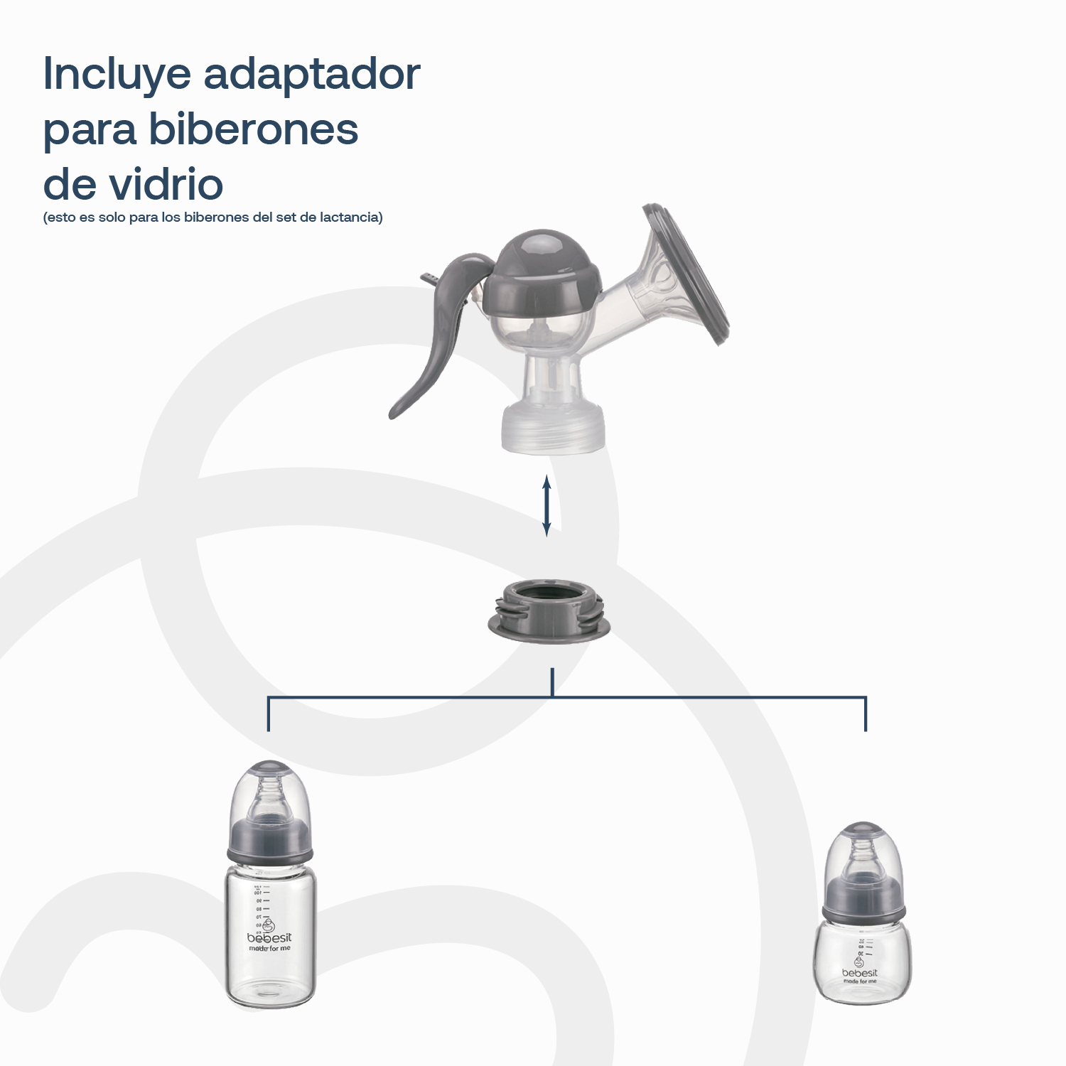 SET DE LACTANCIA 6 EN 1 MAMADERAS Y ACCESORIOS BEBESIT - 5