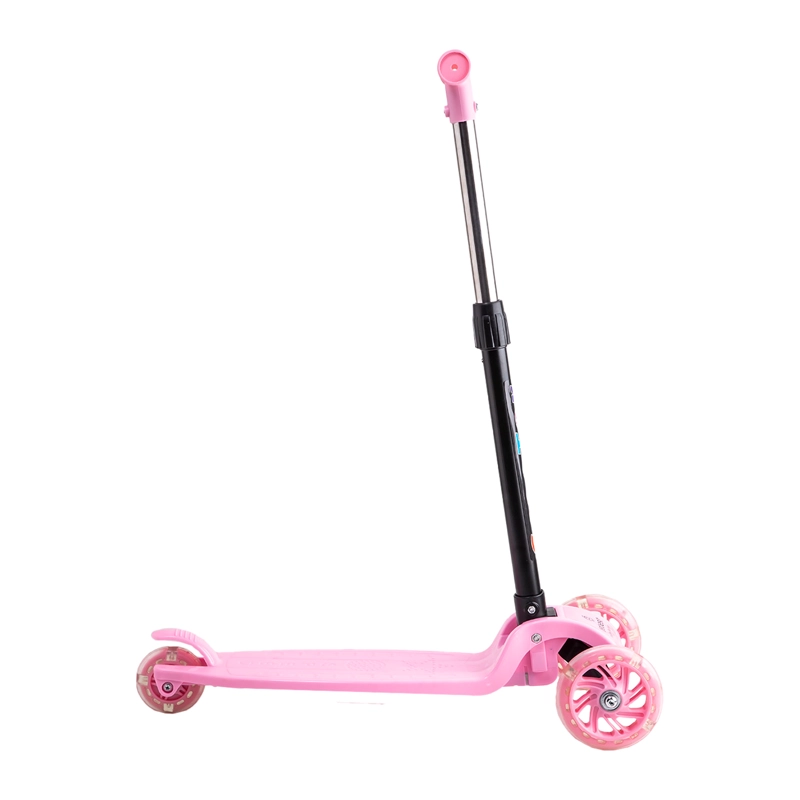 SCOOTER MONOPATÍN 2 EN 1 CON ASIENTO NIÑA PLEGABLE XT04 ROSA - 3