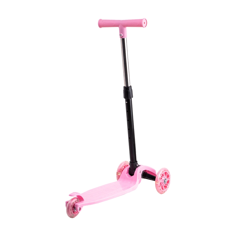 SCOOTER MONOPATÍN 2 EN 1 CON ASIENTO NIÑA PLEGABLE XT04 ROSA - 6