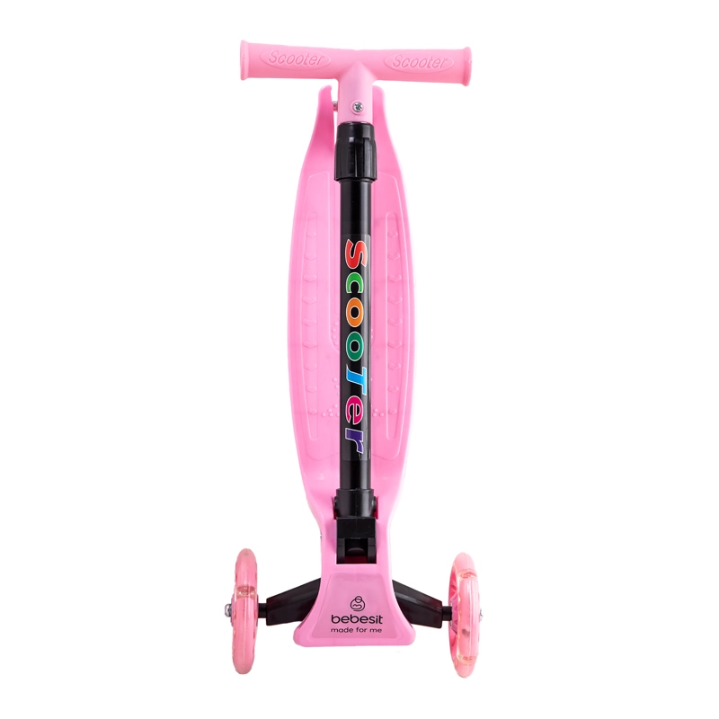 SCOOTER MONOPATÍN 2 EN 1 CON ASIENTO NIÑA PLEGABLE XT04 ROSA - 7