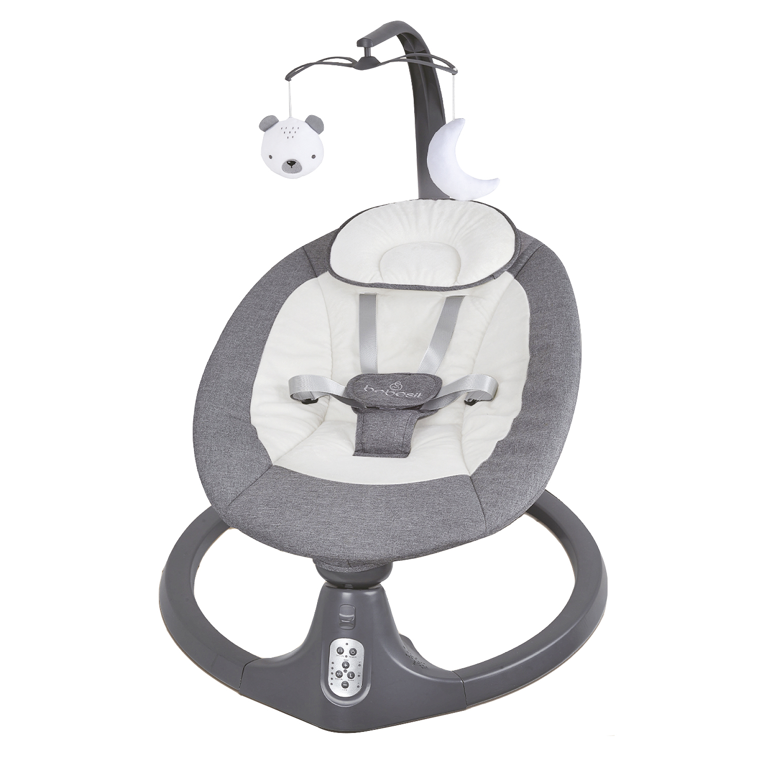 SILLA NIDO BABY SWING GRIS BEBESIT - 1