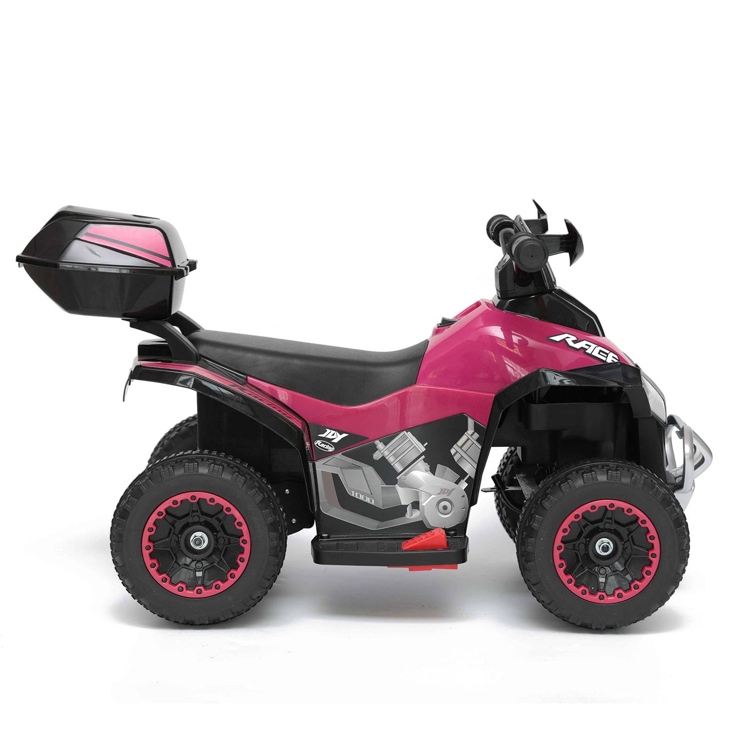 CUADRIMOTO A BATERÍA QUAD LX ROSA BEBESIT - 6