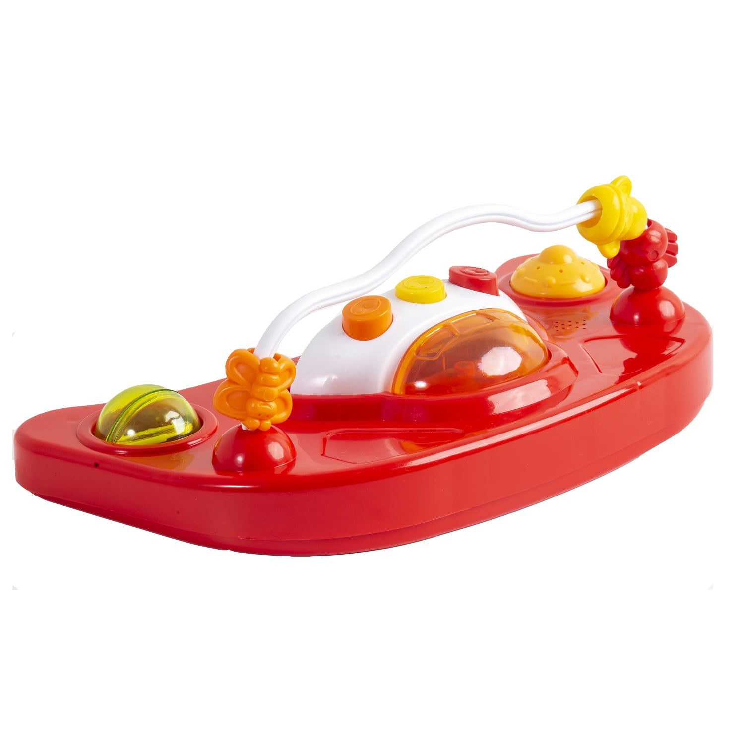 ANDADOR MUSICAL AIRBUS EN COLOR ROJO CELESTE - 4