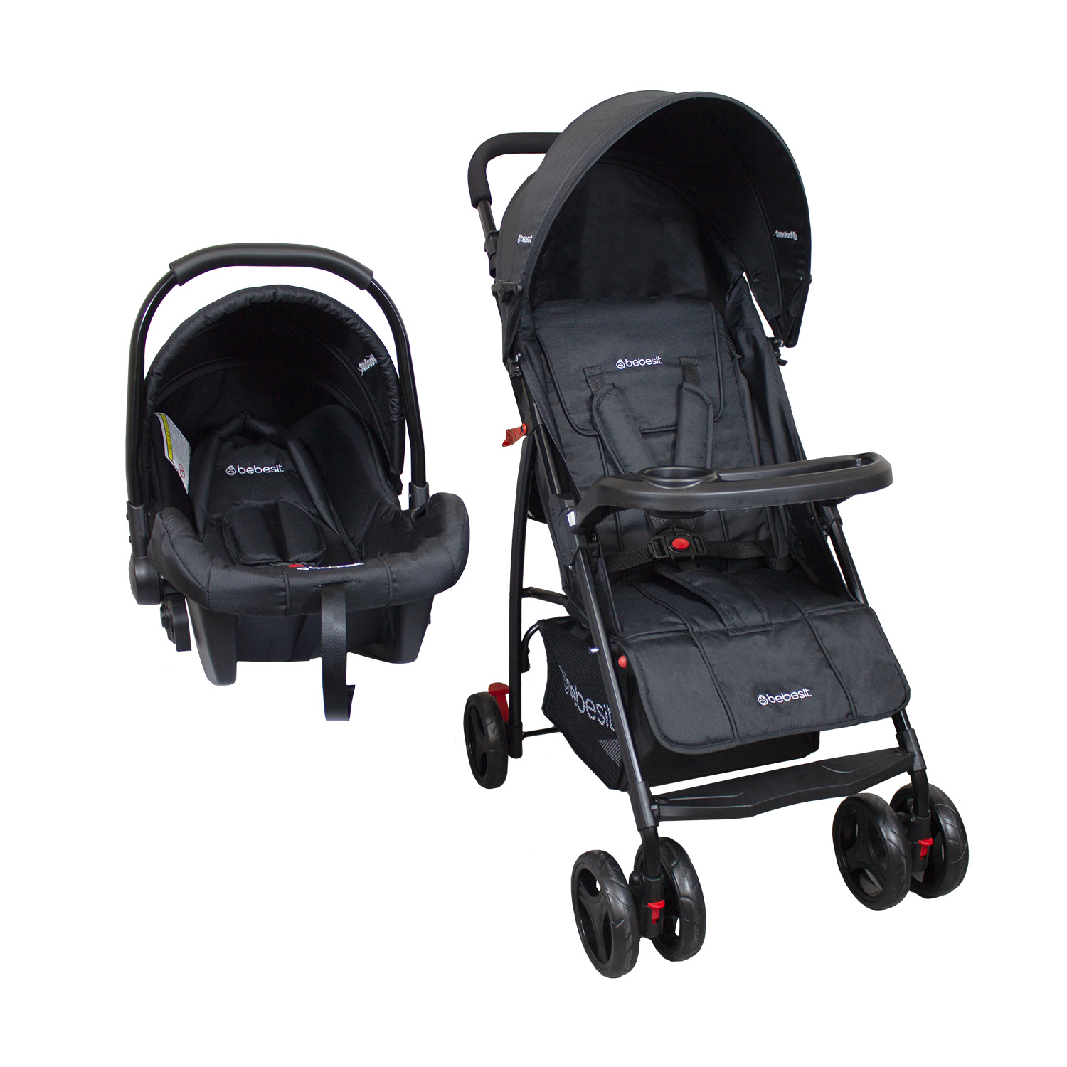COCHE TRAVEL SYSTEM SUMMER NEGRO - 1