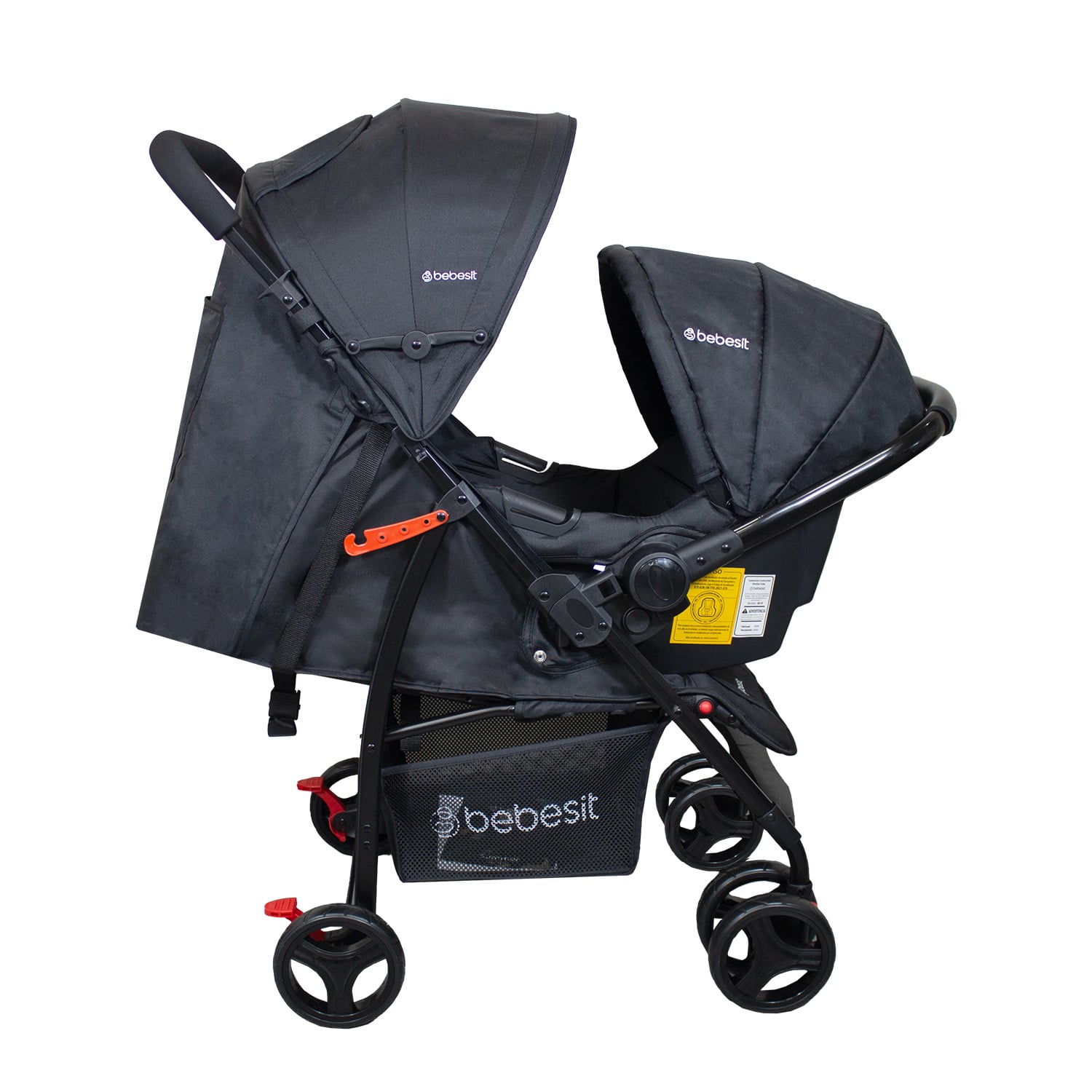 COCHE TRAVEL SYSTEM SUMMER NEGRO - 3