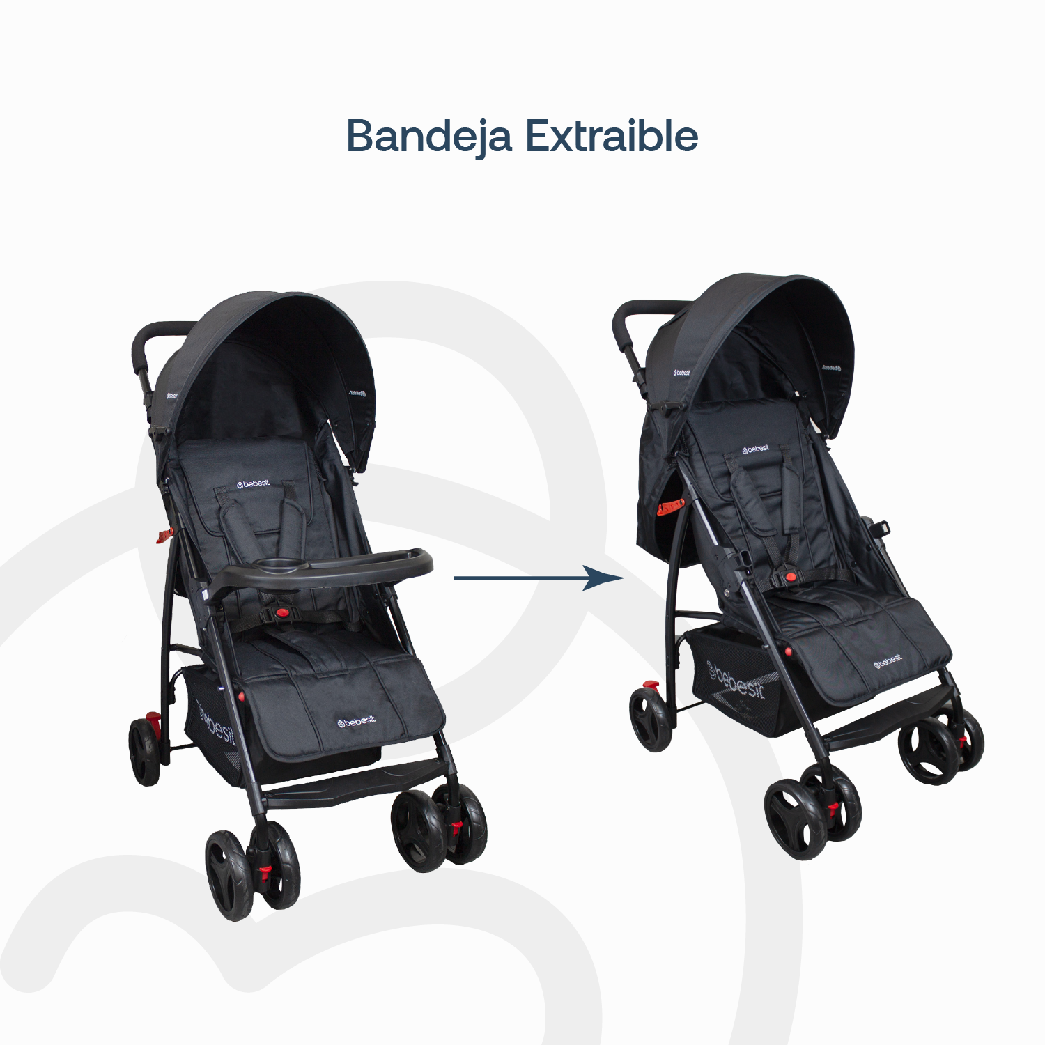 COCHE TRAVEL SYSTEM SUMMER NEGRO - 9
