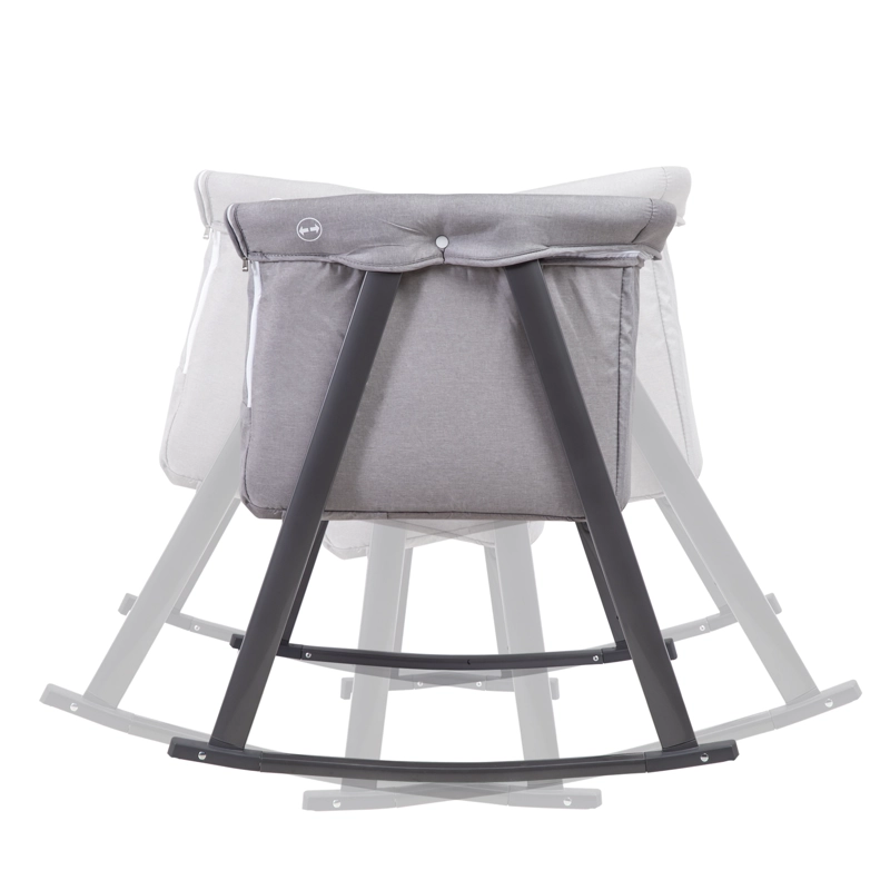 CUNA MOISE S BALANCIN CON MOSQUITERO GRIS BEBESIT - 5