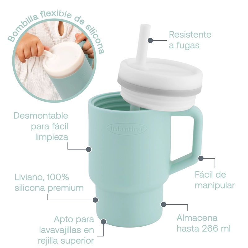 VASO ENTRENAMIENTO MY 1ST TUMBLER MOODY BLUE - 3