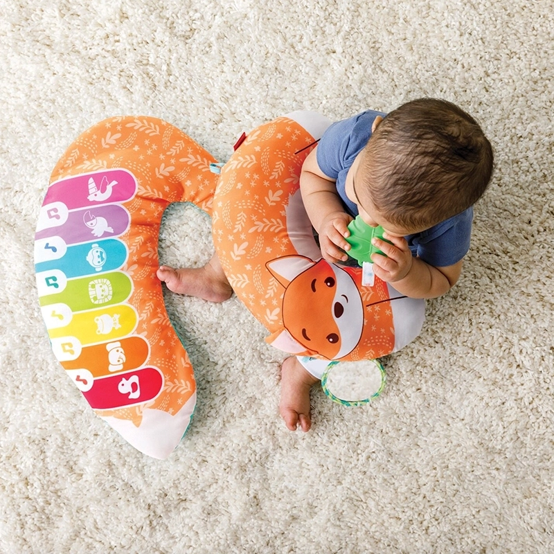 GROW WITH ME 3 IN 1 TUMMY TIME PIANO FOX - 6