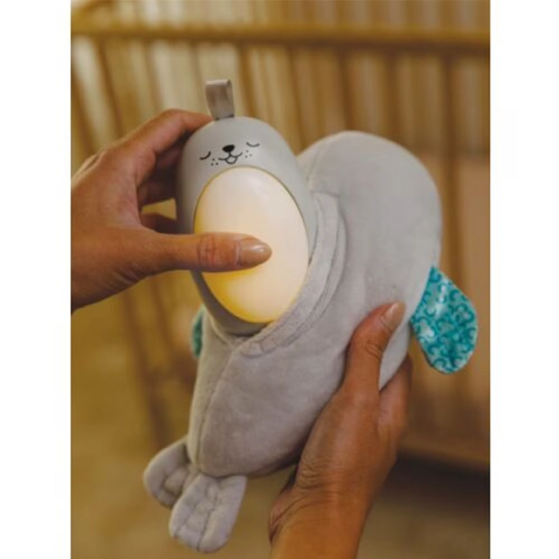 PELUCHE SNUGGLE PAL SOUNDS & LIGHT SOOTHER - 5