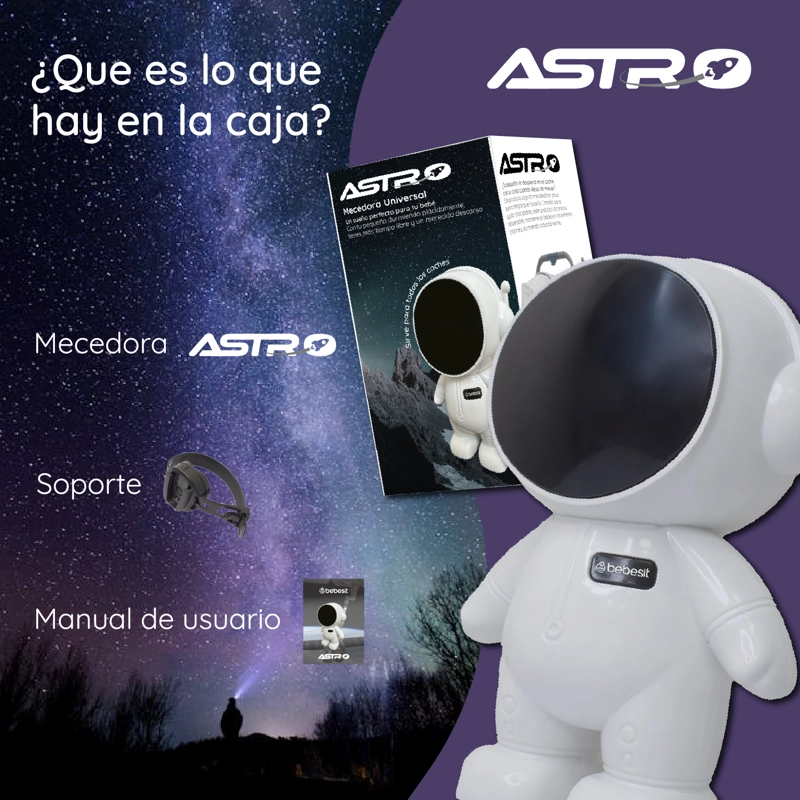 MECEDORA ASTRO PARA COCHES, BOUNCERS Y CUNAS BEBES - 5