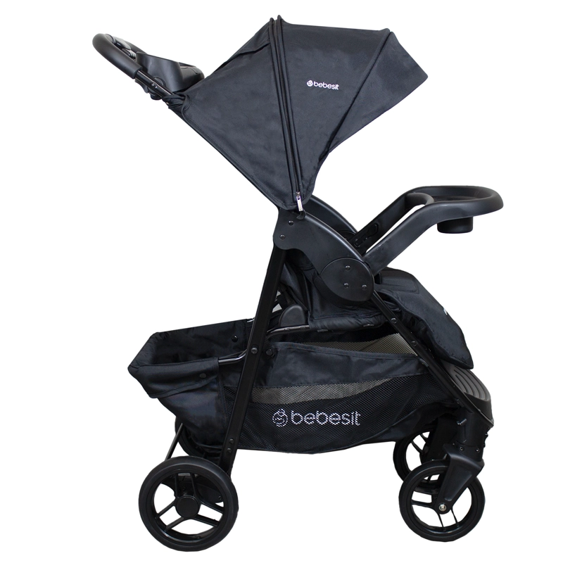 COCHE TRAVEL SIENNA NEGRO BEBESIT - 2