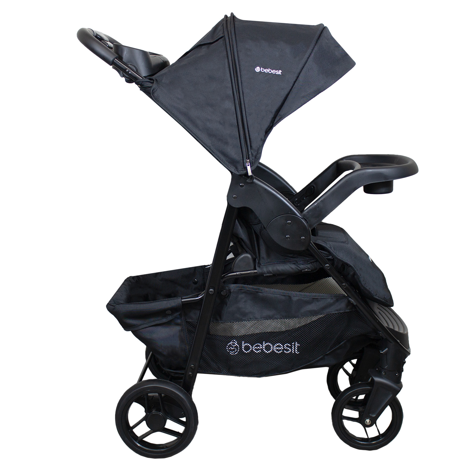 COCHE TRAVEL SIENNA NEGRO BEBESIT - 2