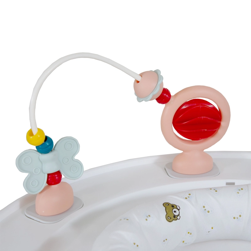 CENTRO DE ACTIVIDAD 2 EN 1 SMART & BOUNCE ROSA CORAL BEBESIT - 5