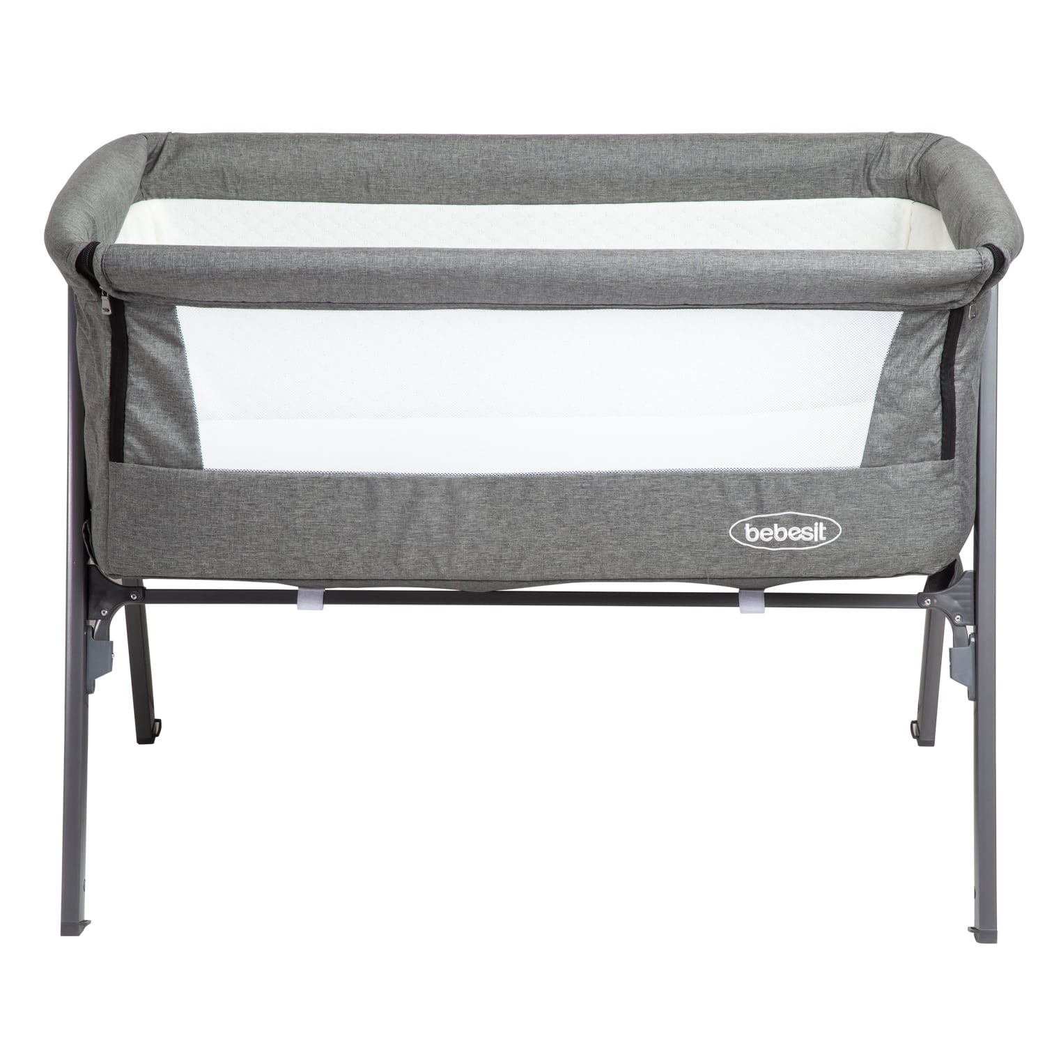 CUNA COLECHO EASY LX CON MOSQUITERO GRIS - 2