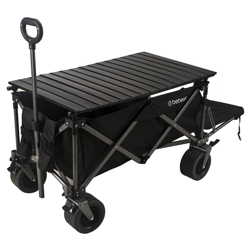 CARRO DE ARRASTRE 3 EN 1 OUTDOOR NEGRO - 1