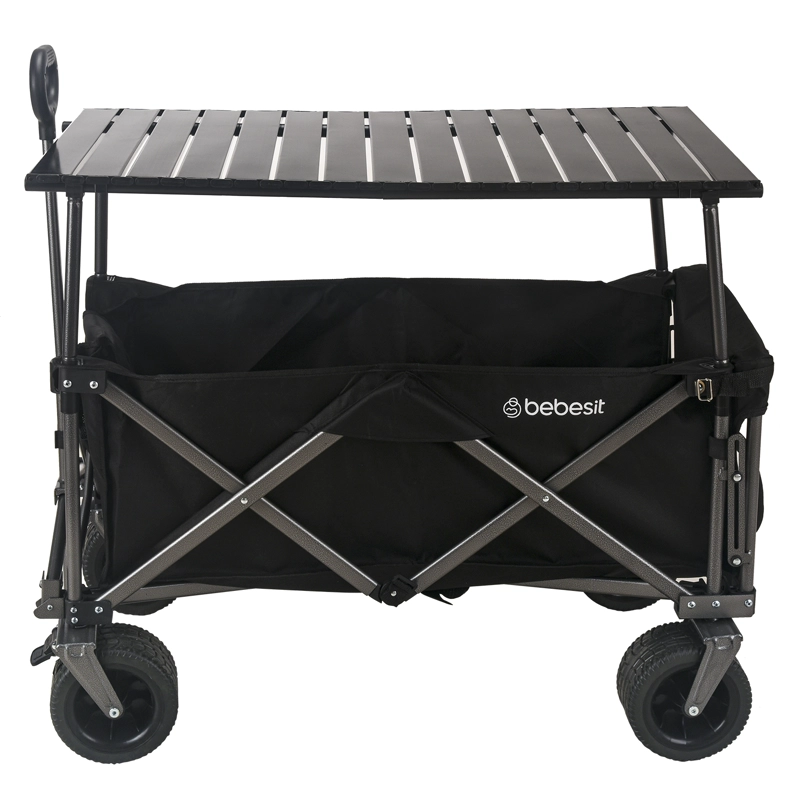 CARRO DE ARRASTRE 3 EN 1 OUTDOOR NEGRO - 5