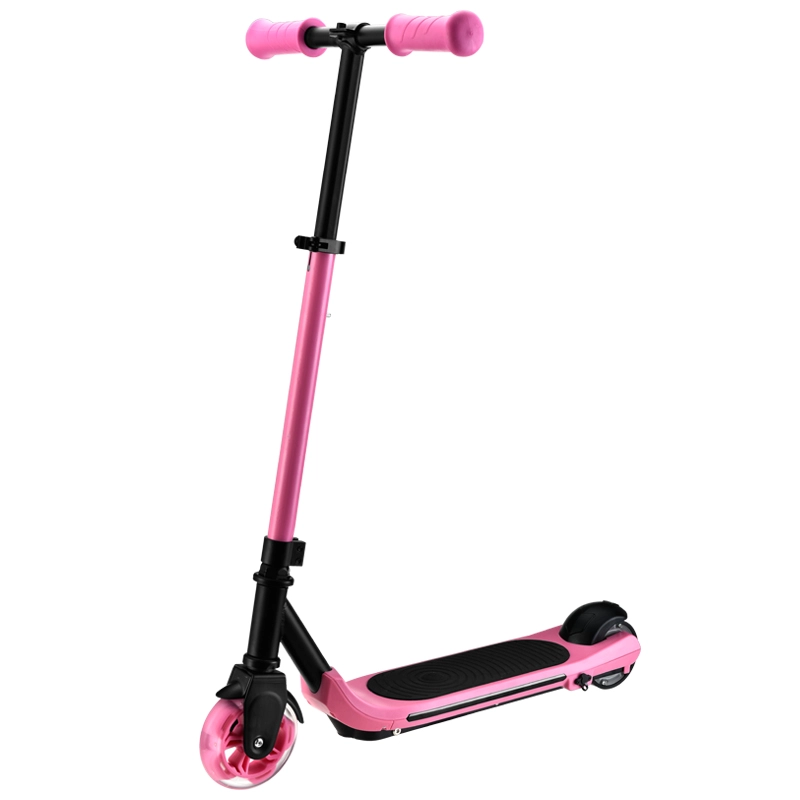 MONOPATIN ELECTRICO PLEGABLE E-SCOOTER 60W 24V2000MAH ROSADO - 4