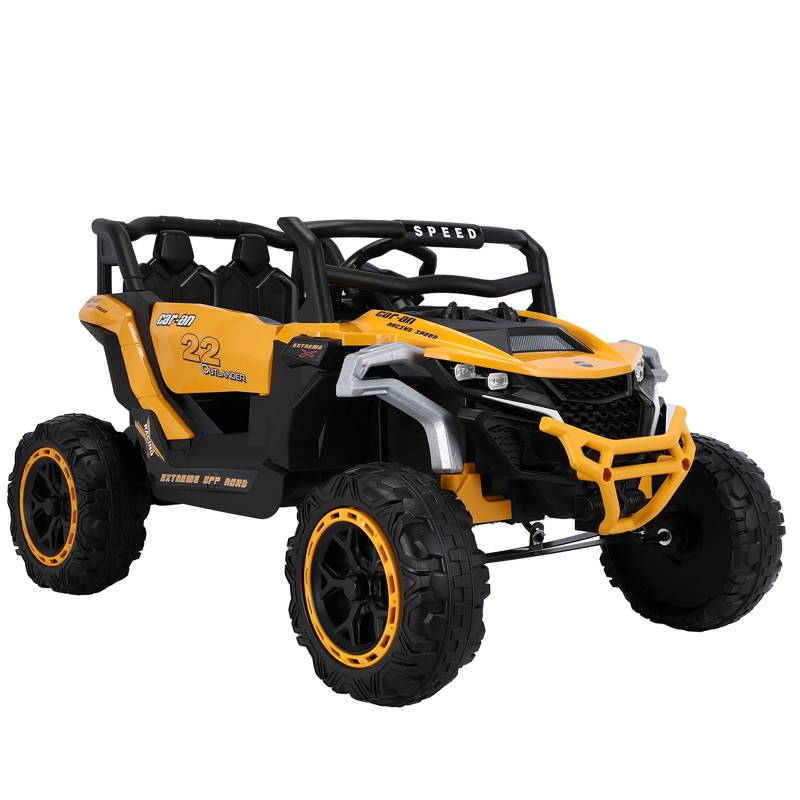 AUTO A BATERIA BUGGY 4X4 ADVENTURE INFANTIL NARANJO - 1