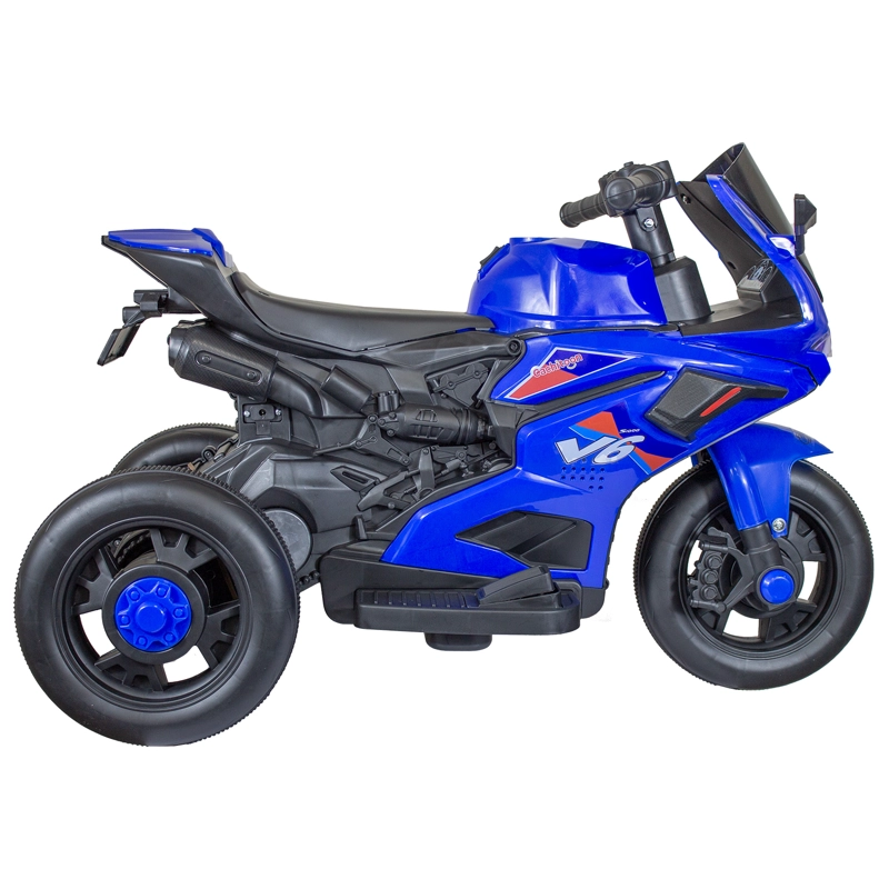 TRIMOTO MOTOGP NIÑOS INFANTIL 6V A BATERIA AZUL - 3