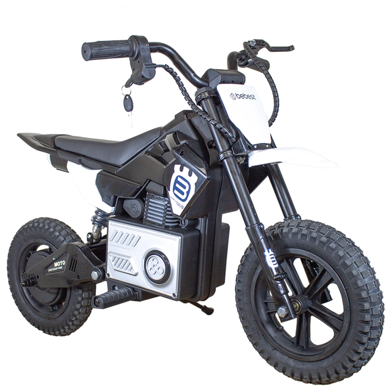 MOTO ELE CTRICA MINICROSS 24V NIÑOS Y NIÑAS INFANTIL NEGRO - 1