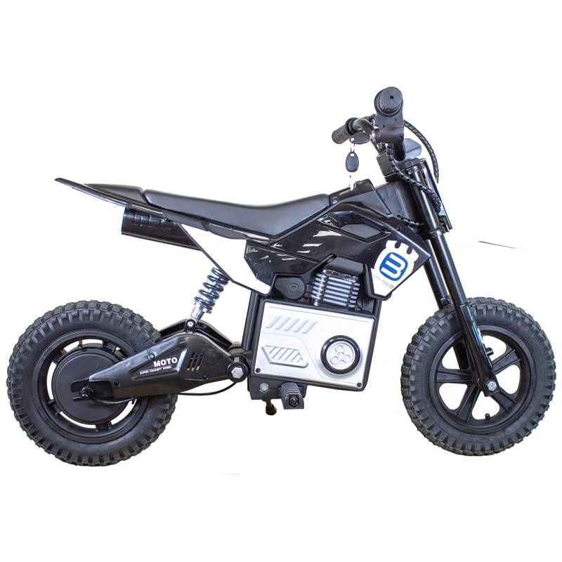 MOTO ELE CTRICA MINICROSS 24V NIÑOS Y NIÑAS INFANTIL NEGRO - 4