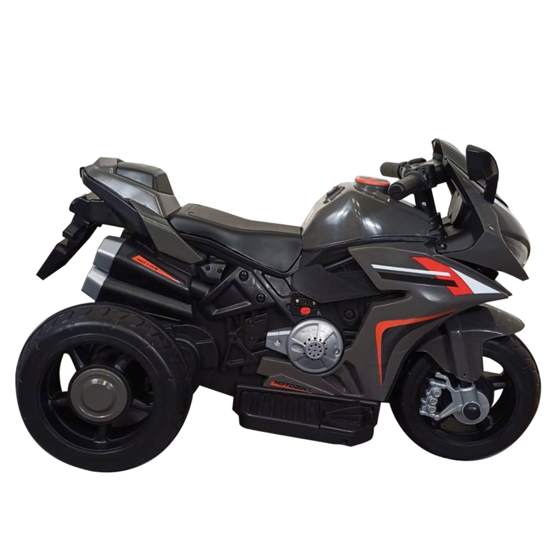 TRIMOTO BIGTRAIL NIÑOS INFANTIL 6V A BATERIA GRIS - 3