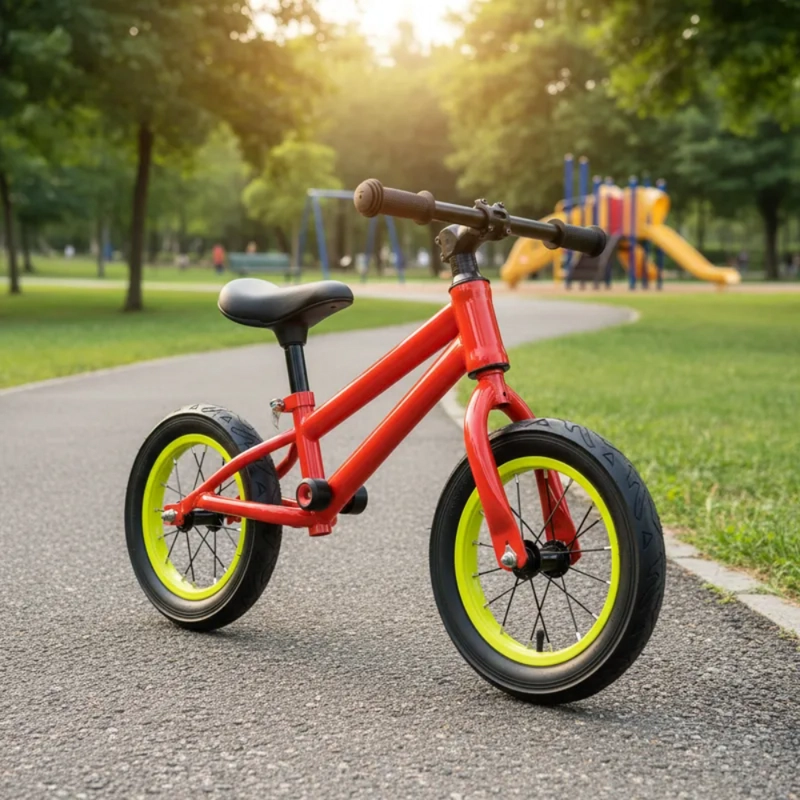 BICICLETA DE APRENDIZAJE NIÑOS Y NIÑAS INFANTIL XBMPRO ROJA - 2