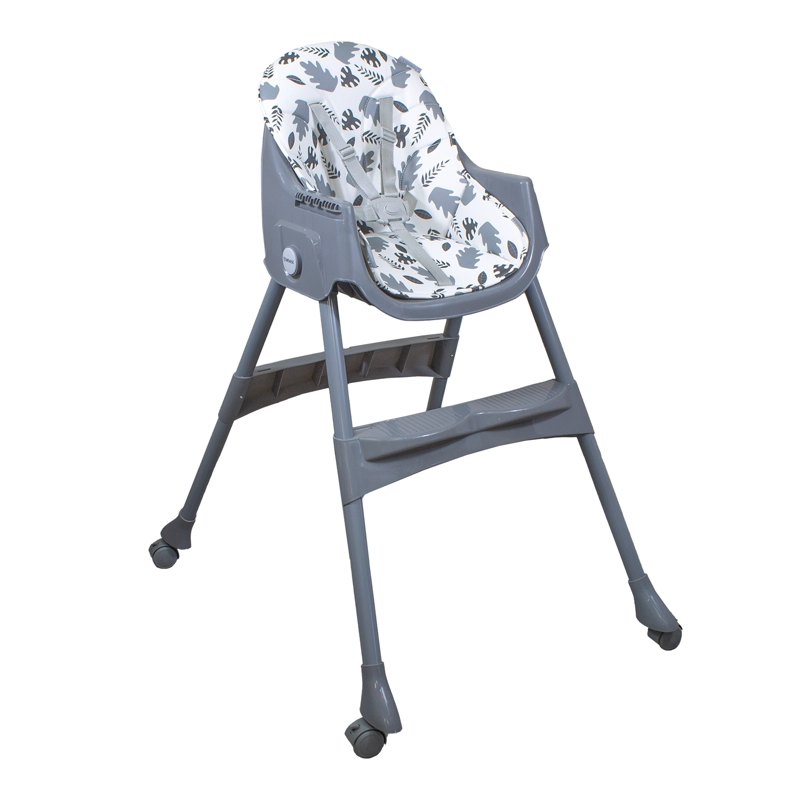 SILLA DE COMER STEPS GRIS BEBESIT - 3