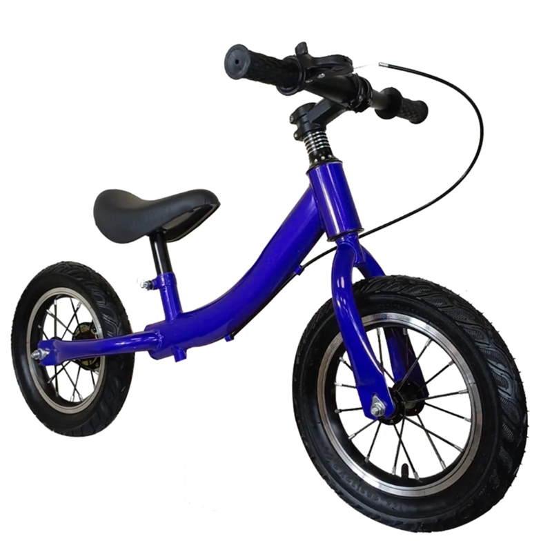BICICLETA DE APRENDIZAJE NIÑOS INFANTIL CON FRENOS AZUL - 1