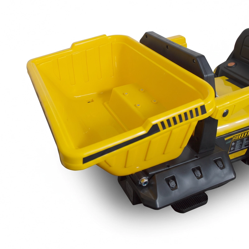 CAMION ELE CTRICO RETROEXCAVADORA TODOTERRENO INFANTIL AMARILLO - 6